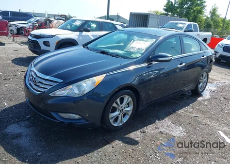 2013 Hyundai Sonata Limited из США, поврежденный, VIN 5NPEC4AC0DH599438